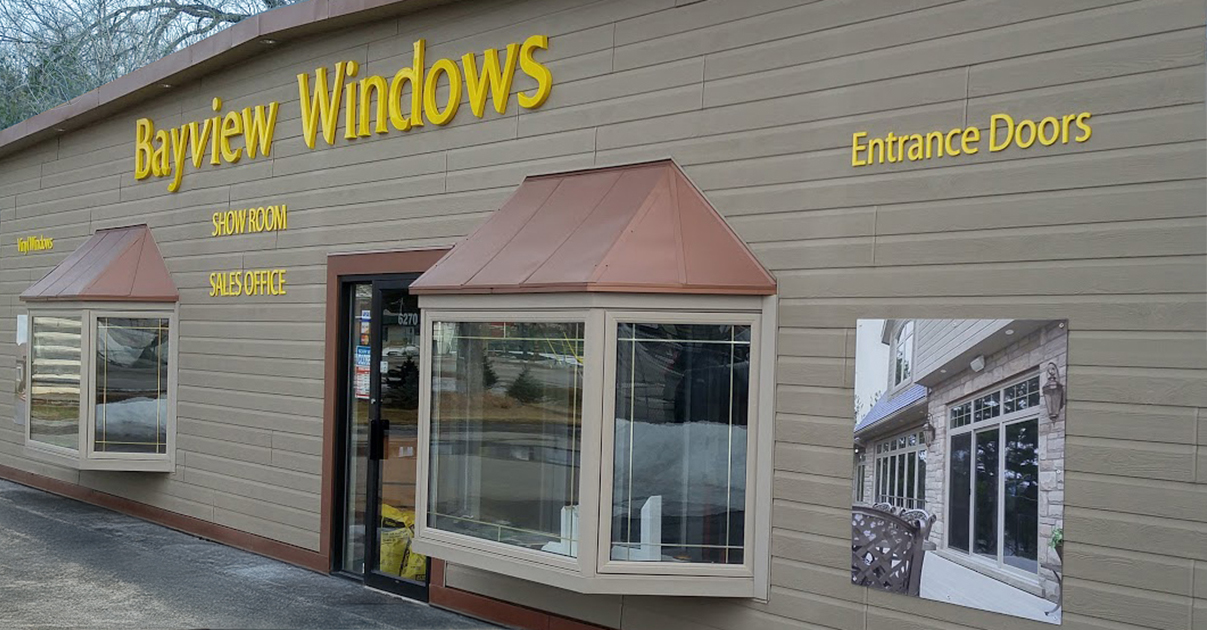 Bayview Windows store front